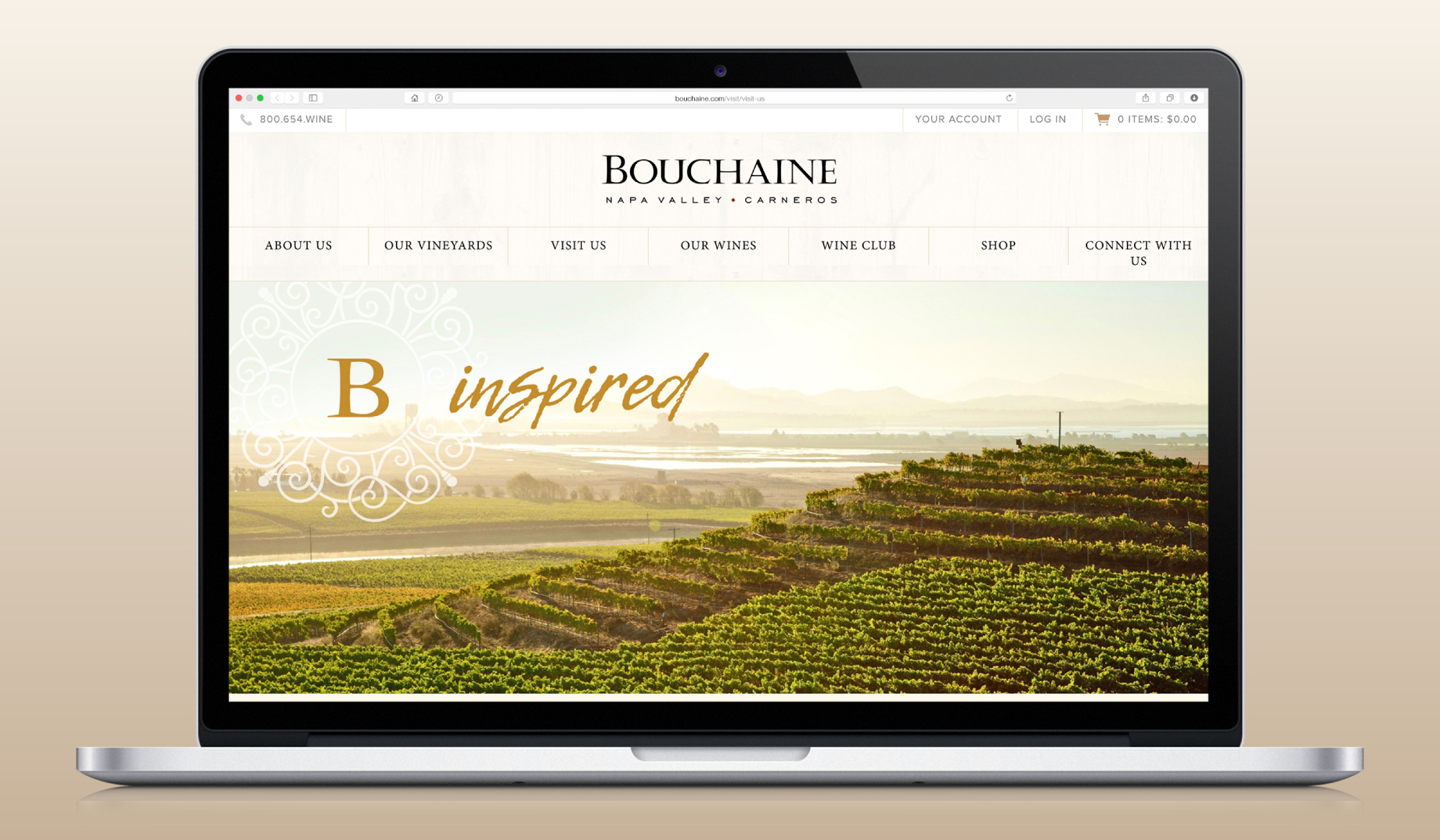 designthis! | Web | Bouchaine Vineyards