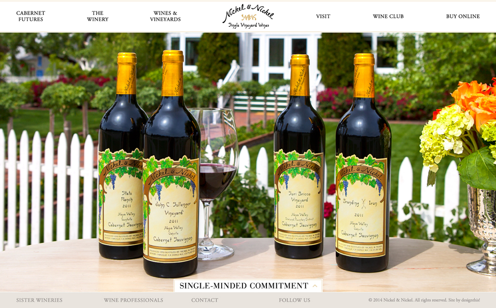 designthis! | Website | Nickel and Nickel Winery